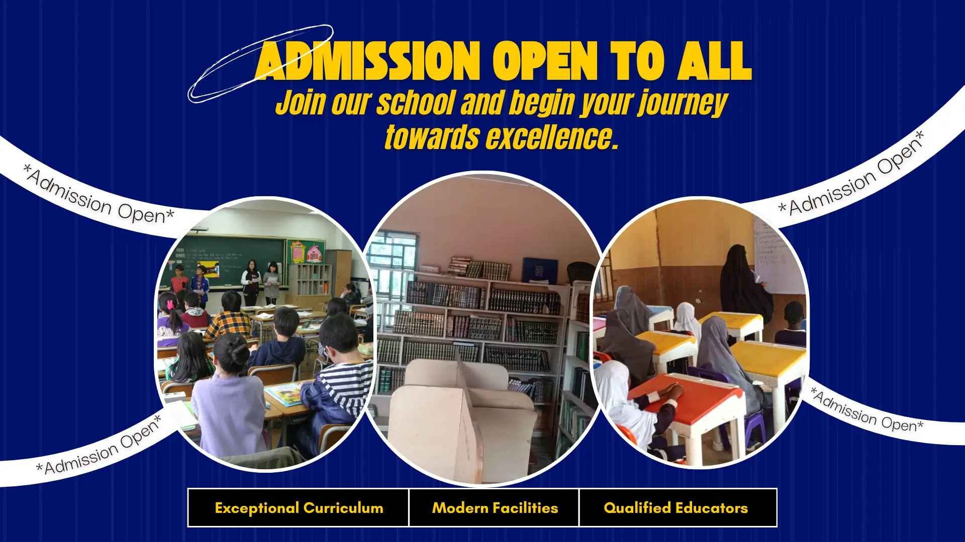 Home blue yellow and white bold school admission instagram post (1)